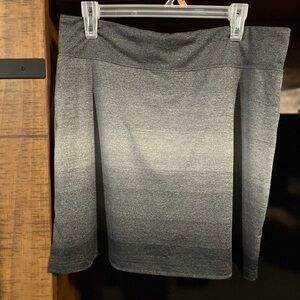 Women's Gray Ombre Stretch Skort made by IXSPA  SIZE XL